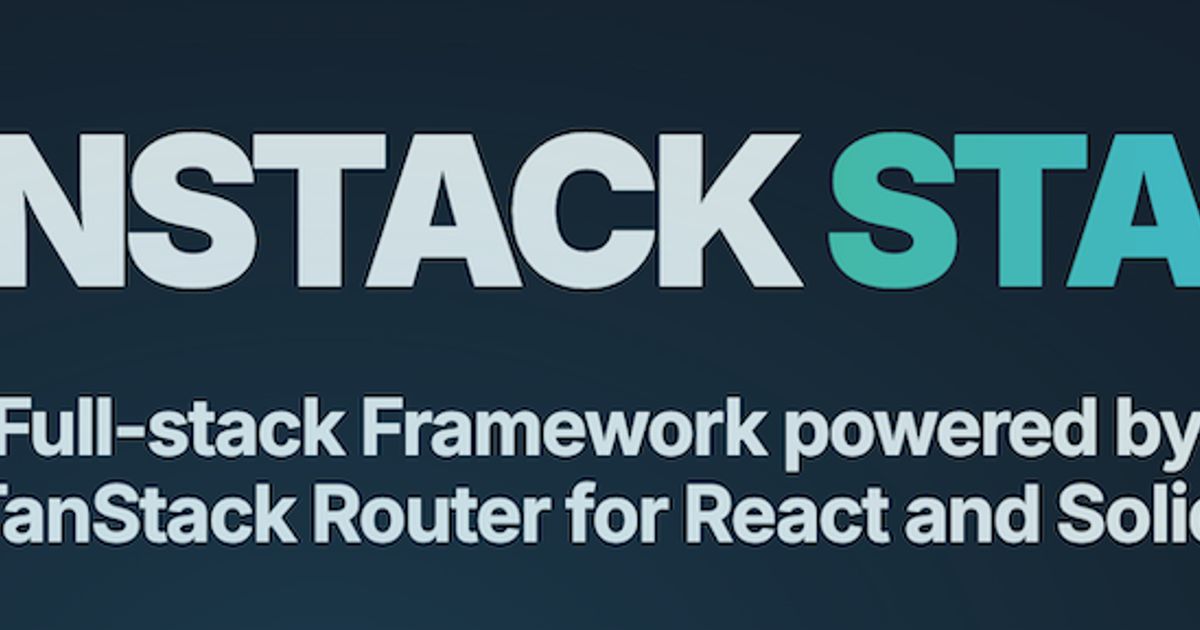 TanStack Start v1 Release Candidate | TanStack Blog