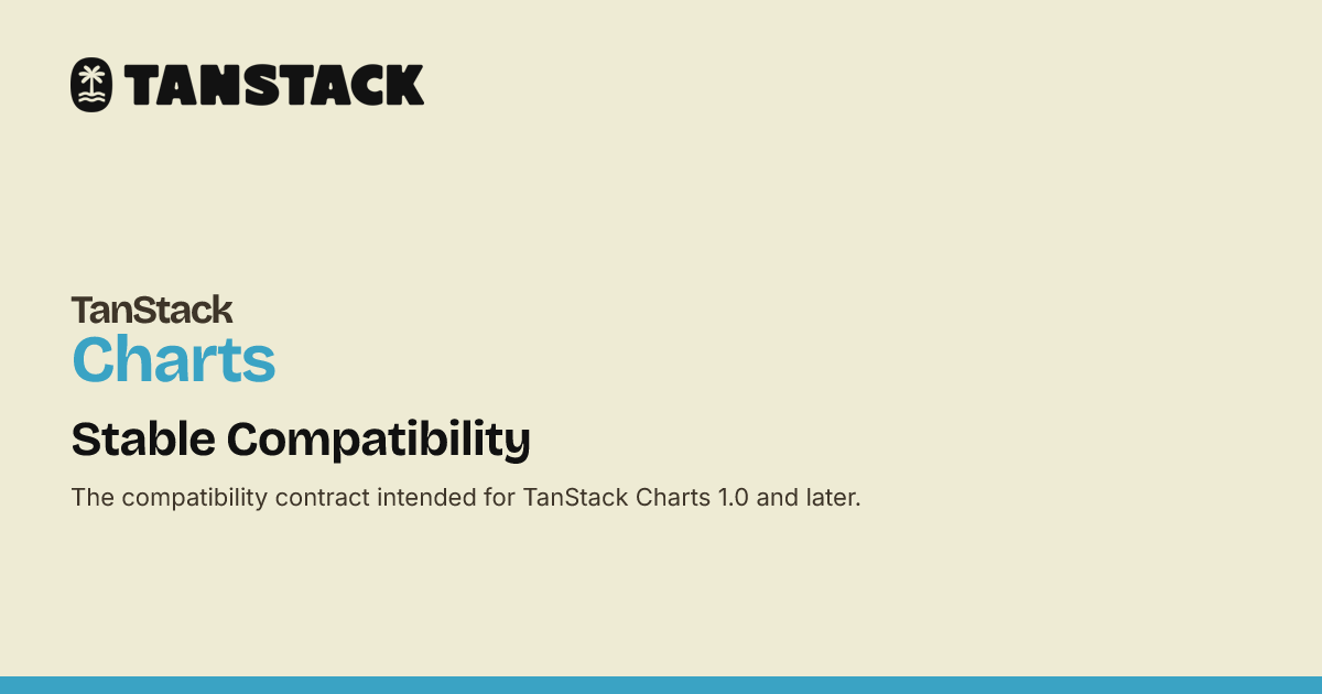 Stable Compatibility | TanStack Charts Docs