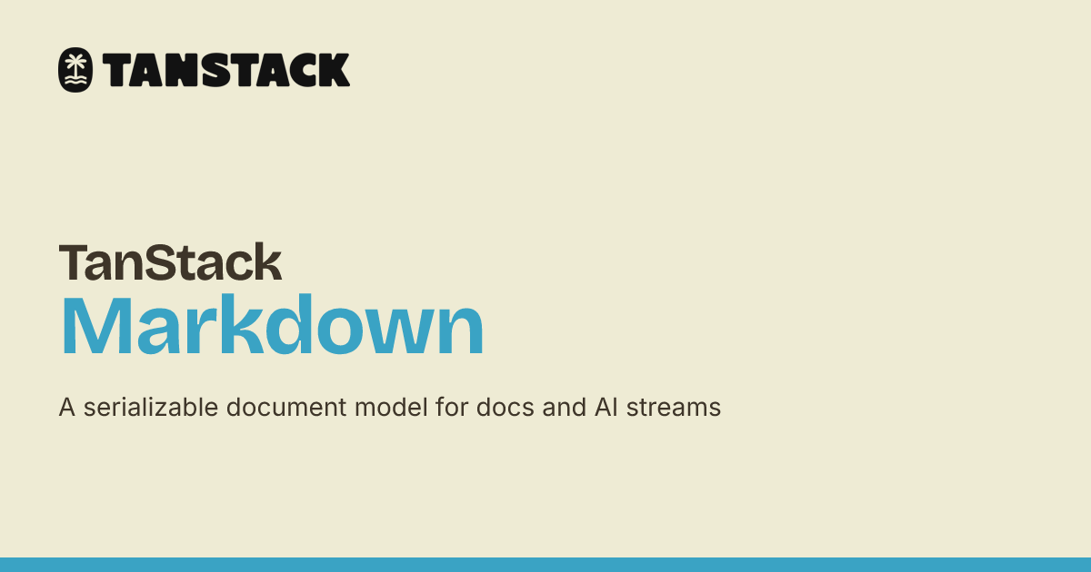 TanStack Markdown