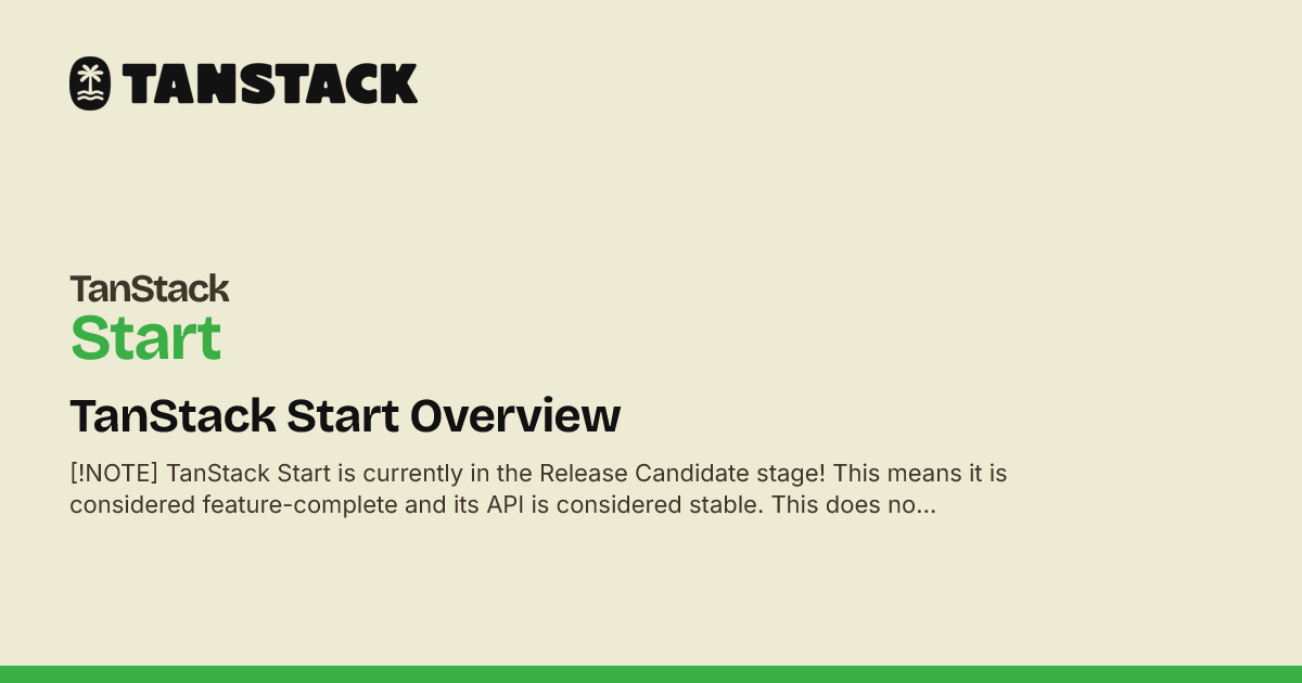 Tanstack Js Logo TanStack Start Overview | TanStack Start React Docs